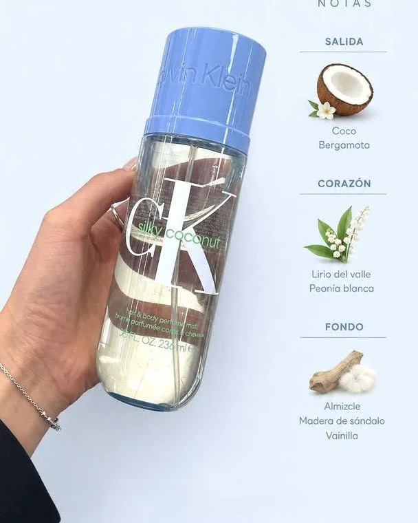 Calvin Klein CK Hair & Body Mist Silky Coconut